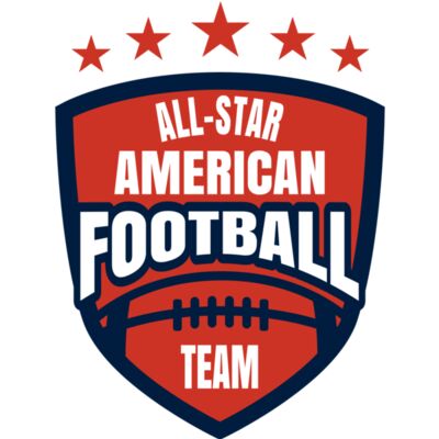 American Football logo 19 Miniatura