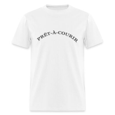 Prêt-à-courir Tee Oat & White Miniatura